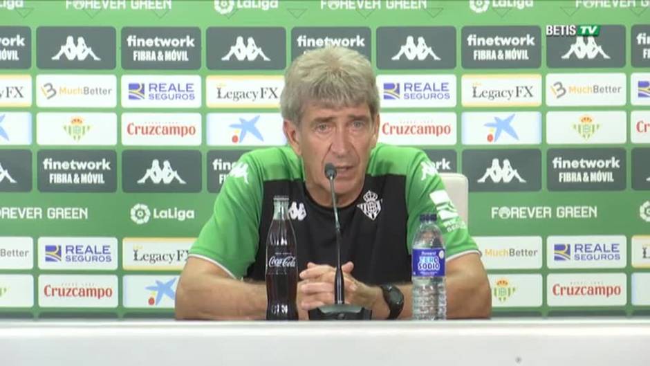 Pellegrini: "Queremos ganar y ver donde nos permite llegar La Liga"