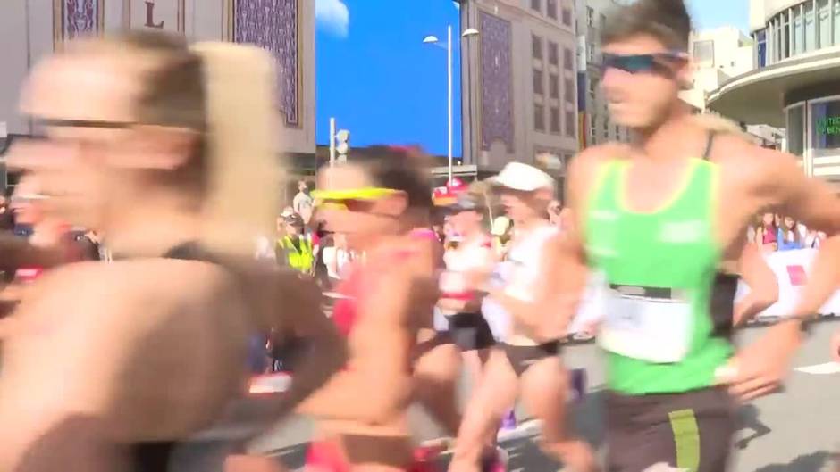 La Gran Vía acoge el I Gran Premio Internacional Madrid Marcha LaLiga