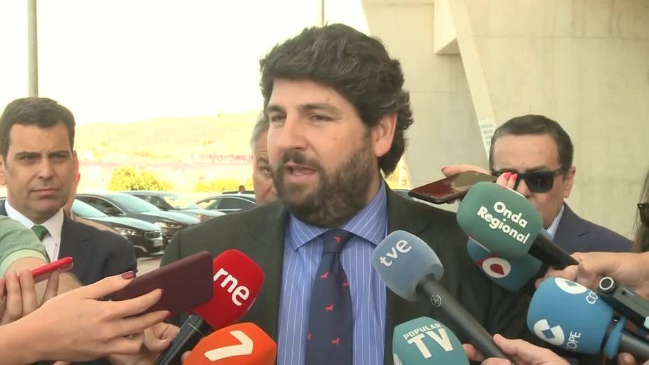 López Miras exige el Corredor Mediterráneo para Cartagena