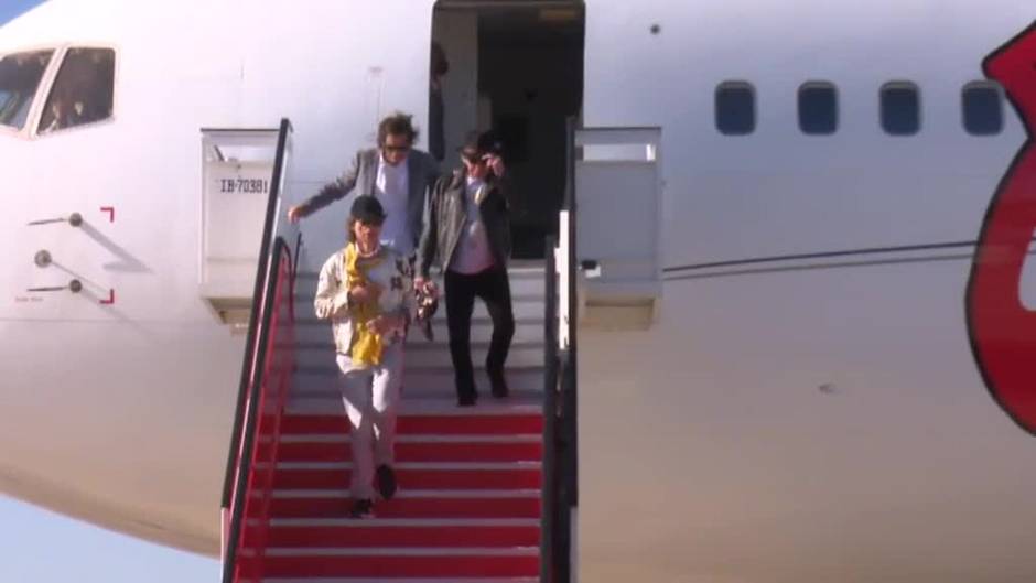 Los Rolling Stones ya están en España