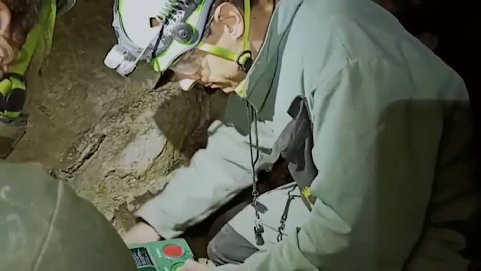 Rescate al límite a 60 metros de profundidad