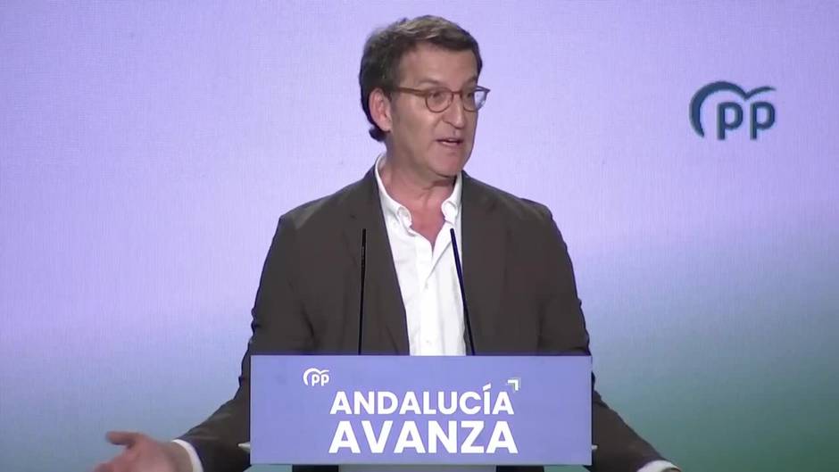 Feijoo: "El futuro que empieza a ver Sánchez es ser un diputado de la oposición"