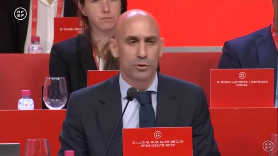 Rubiales: "Generan mucho ruido cuando no se puede sacar ninguna irregularidad de mi gestión"