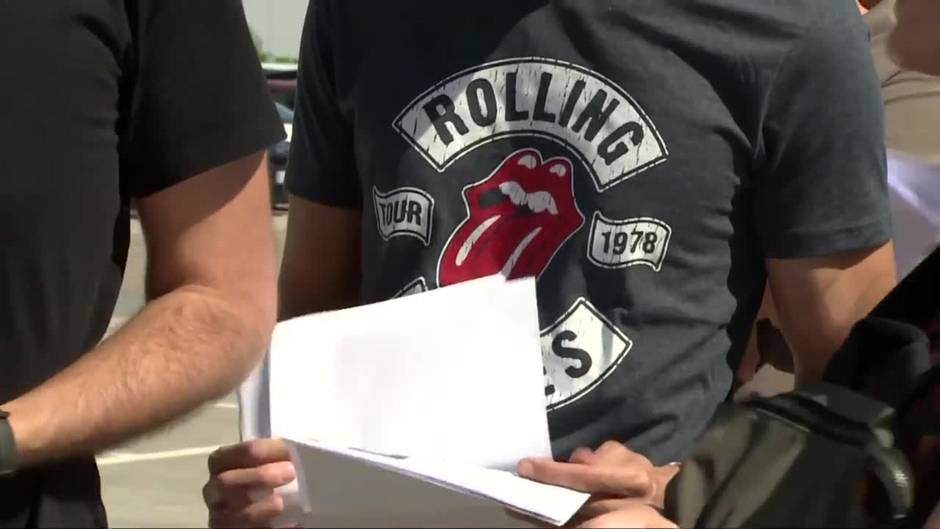 Largas colas para ver a The Rolling Stones en el Wanda
