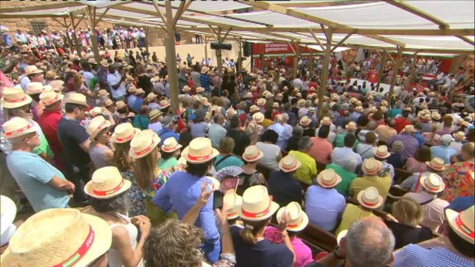 Sánchez entra en la campaña andaluza agitando de nuevo el fantasma de la ultraderecha