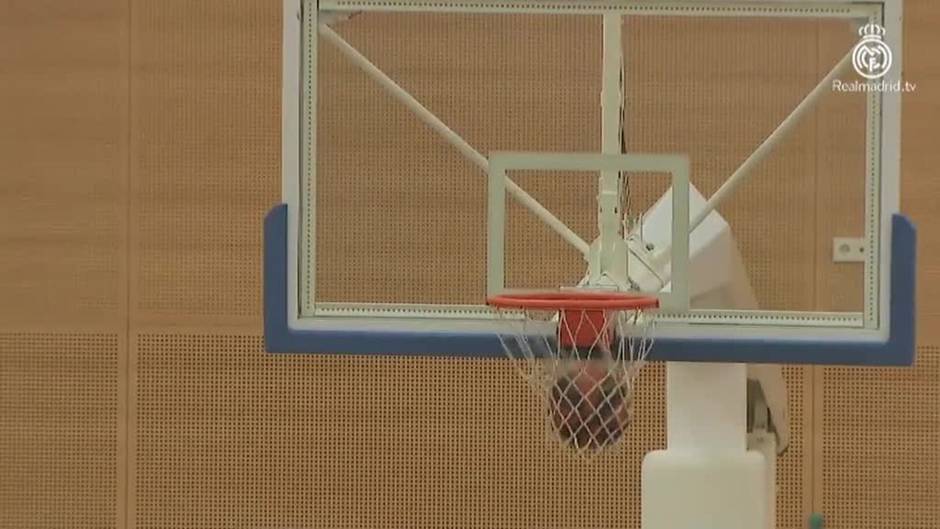 El Real Madrid se prepara para el partido contra el Baskonia