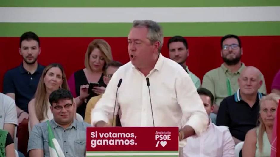 Espadas (PSOE-A) advierte a Moreno (PP-A) de que ningún socialista le votará