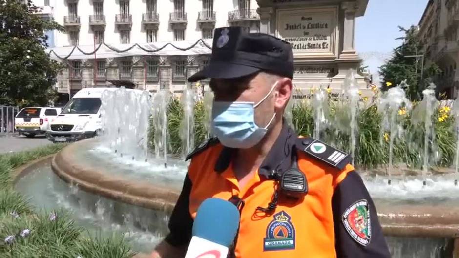 La ola de calor da un respiro al Corpus