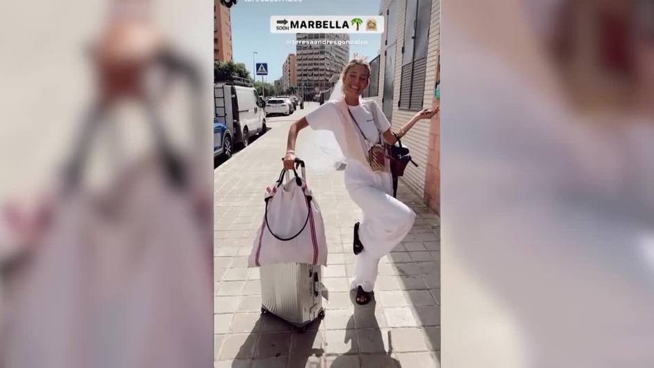 Teresa Andrés celebra una nueva despedida de soltera, esta vez en Marbella