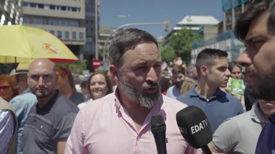 Abascal: “VOX defiende la vida y a los más débiles frente al Gobierno"