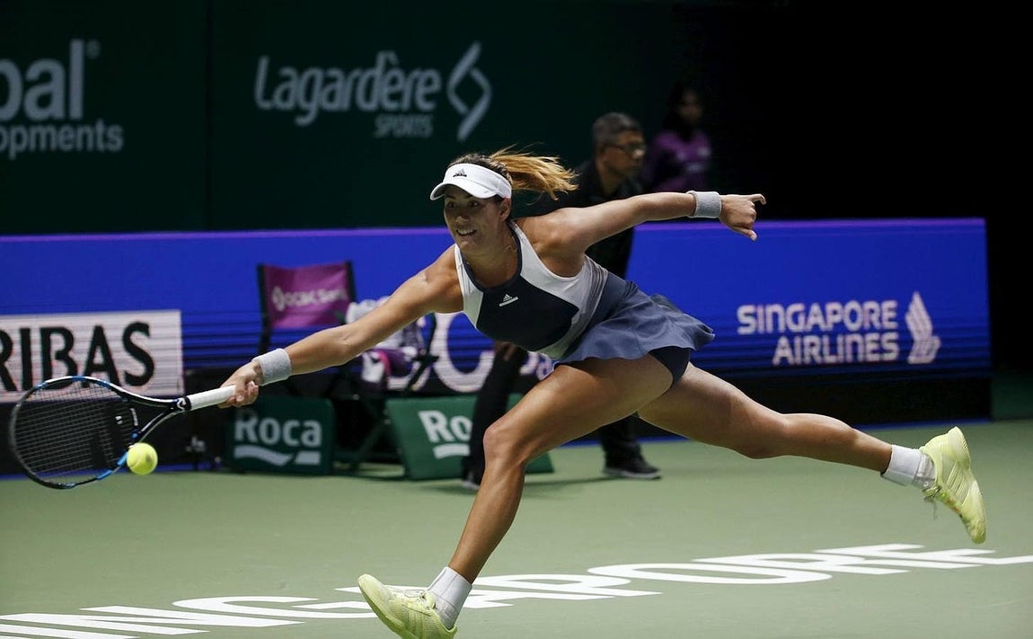 Muguruza-Safarova, en imágenes. 