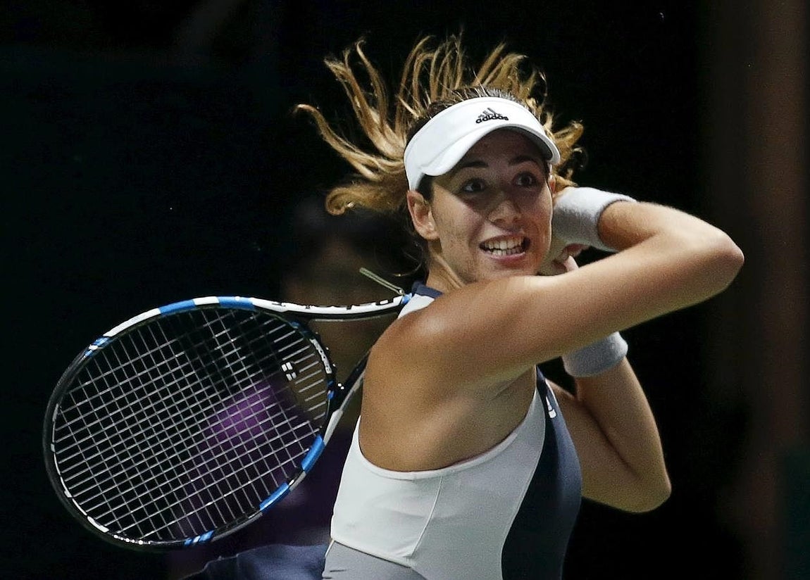 Muguruza-Safarova, en imágenes. 