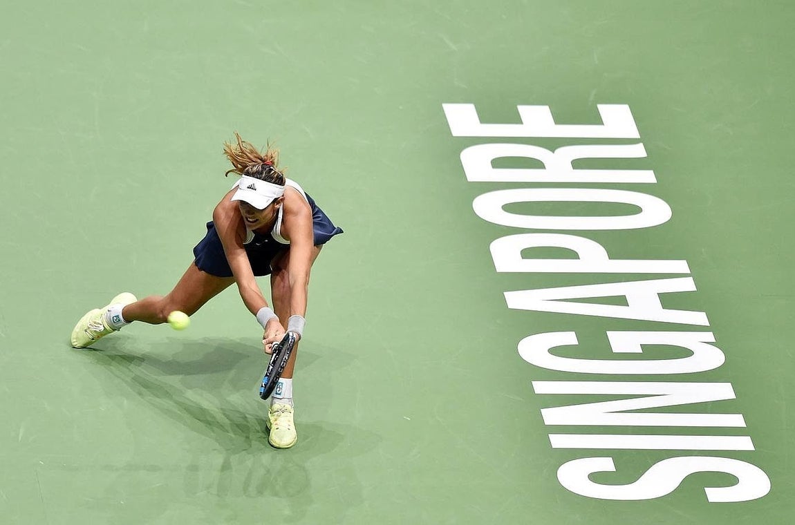 Muguruza-Safarova, en imágenes. 