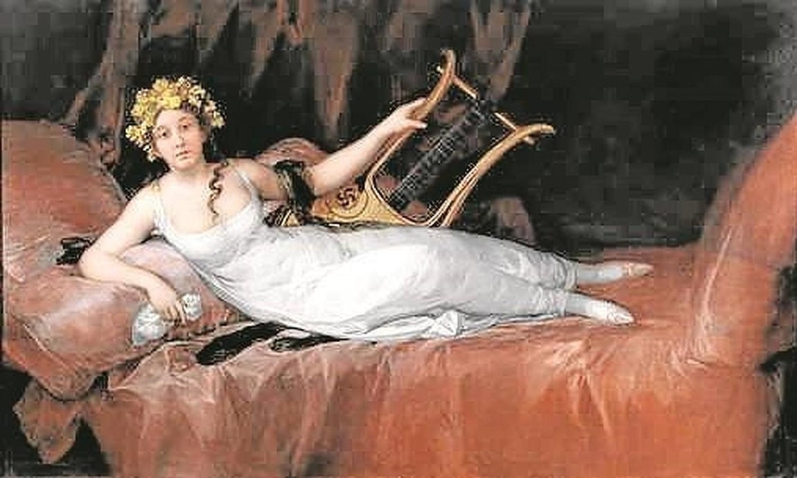 18. Joaquina, una de las hijas de los Duques de Osuna, fue retrada por Francisco de Goya