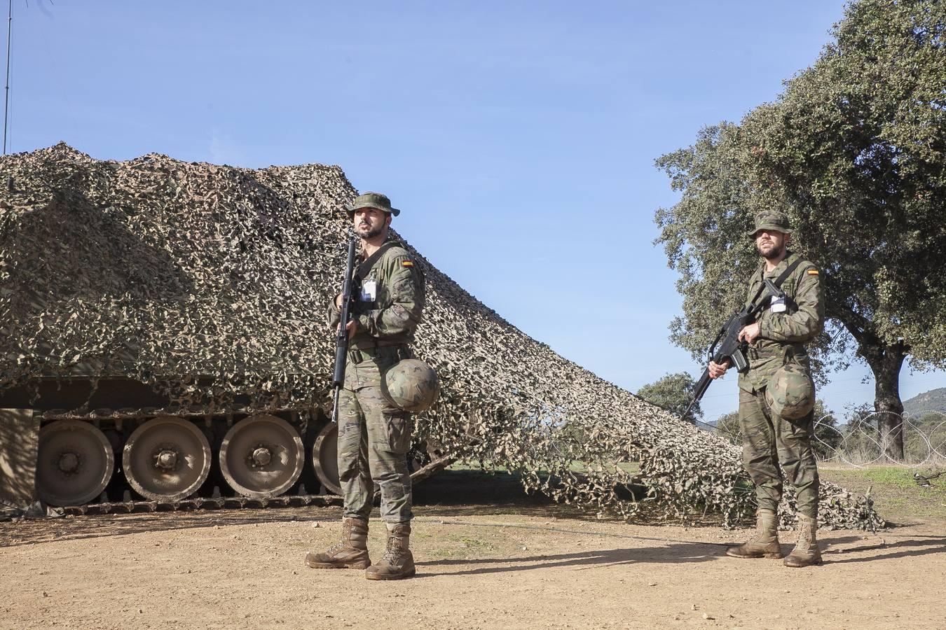 Las maniobras de los militares cordobeses, en imágenes