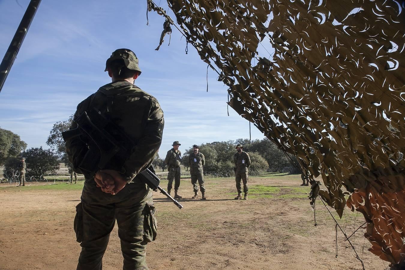 Las maniobras de los militares cordobeses, en imágenes