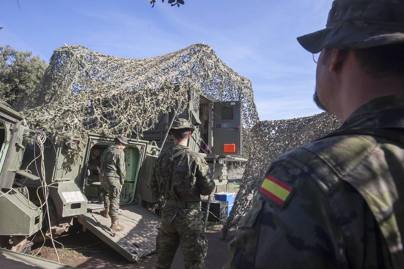 Las maniobras de los militares cordobeses, en imágenes