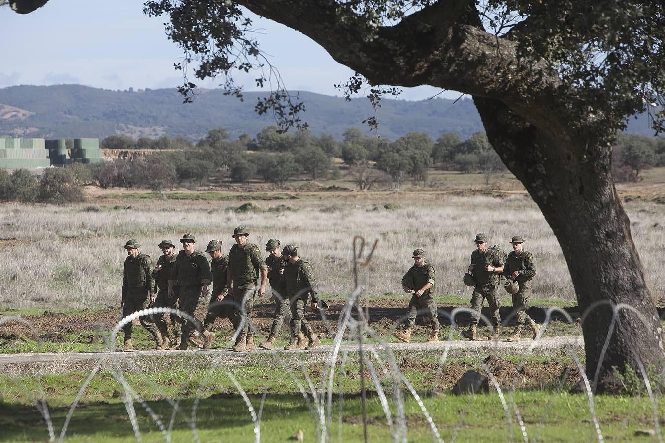 Las maniobras de los militares cordobeses, en imágenes