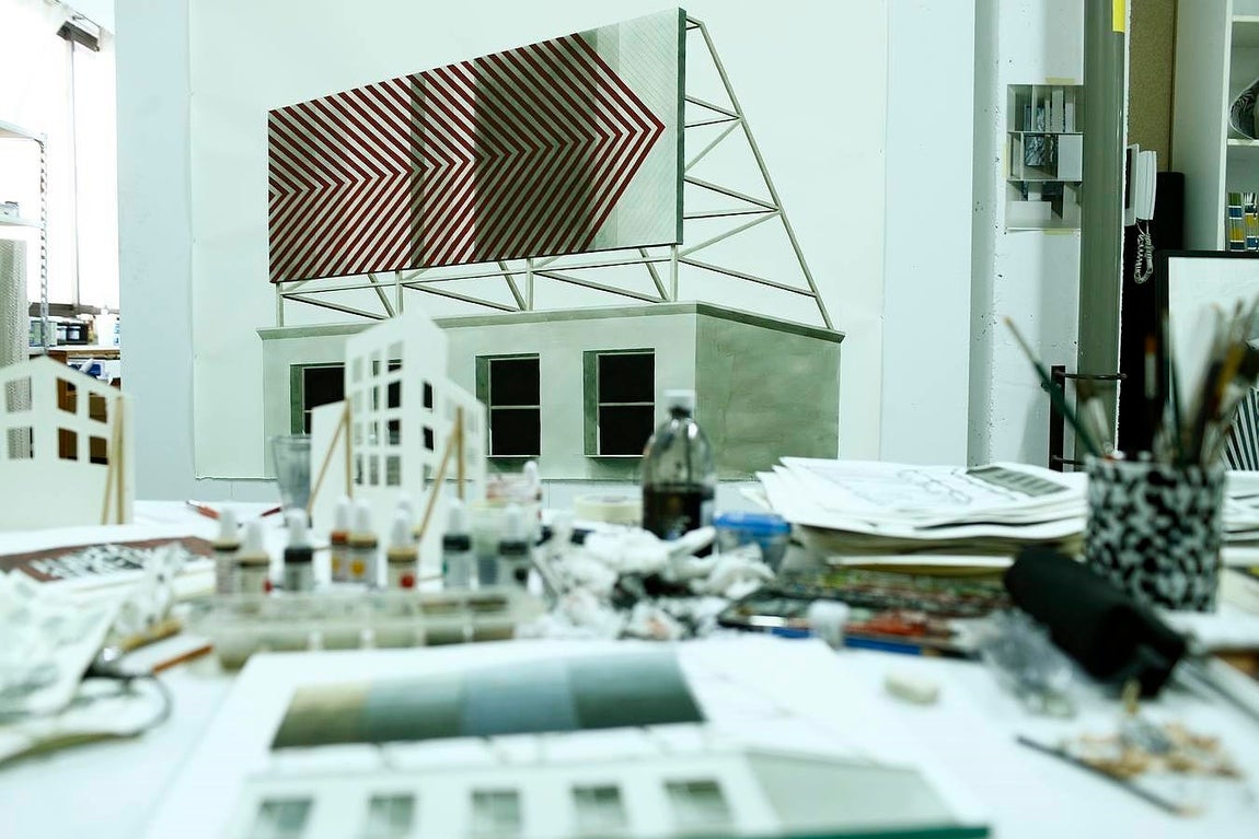 Detalle del entorno de Manuel Saro. 