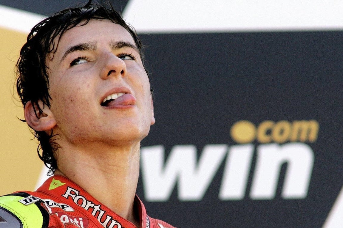 La trayectoria de Jorge Lorenzo, en imágenes. 