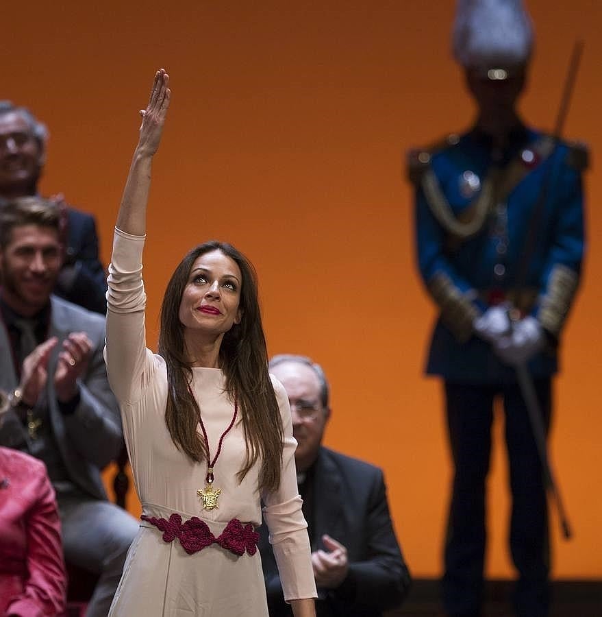 La presentadora recibía un premio en su tierra natal. 