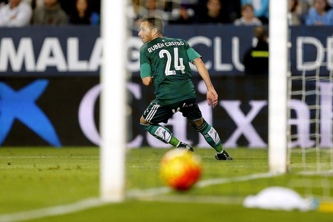 Las mejores imágenes del Málaga CF - Real Betis