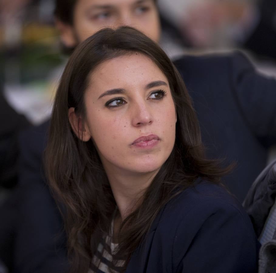 Irene Montero, de Podemos, en el Foro ABC