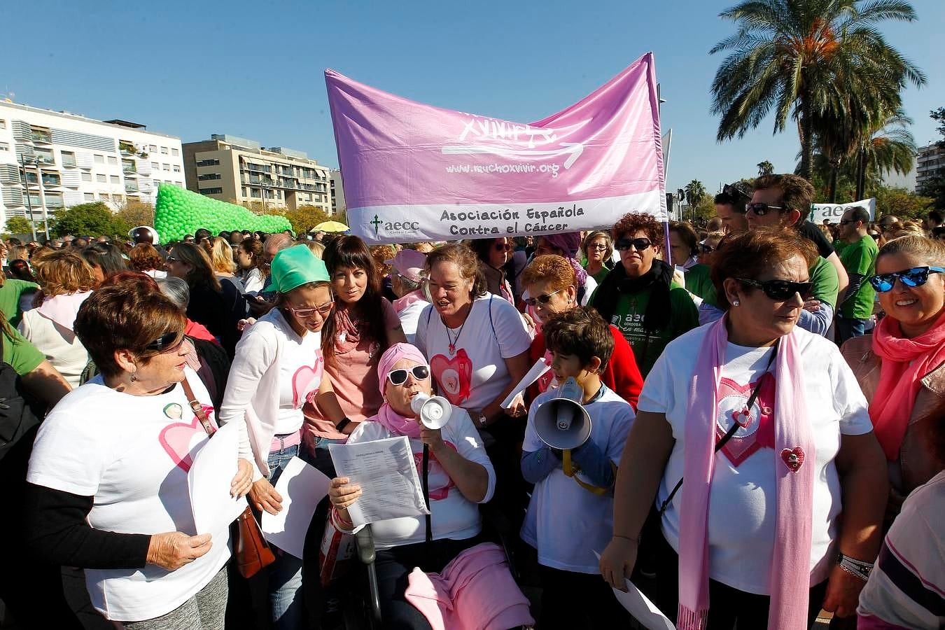 En imágenes, la masiva marcha contra el cáncer en Córdoba