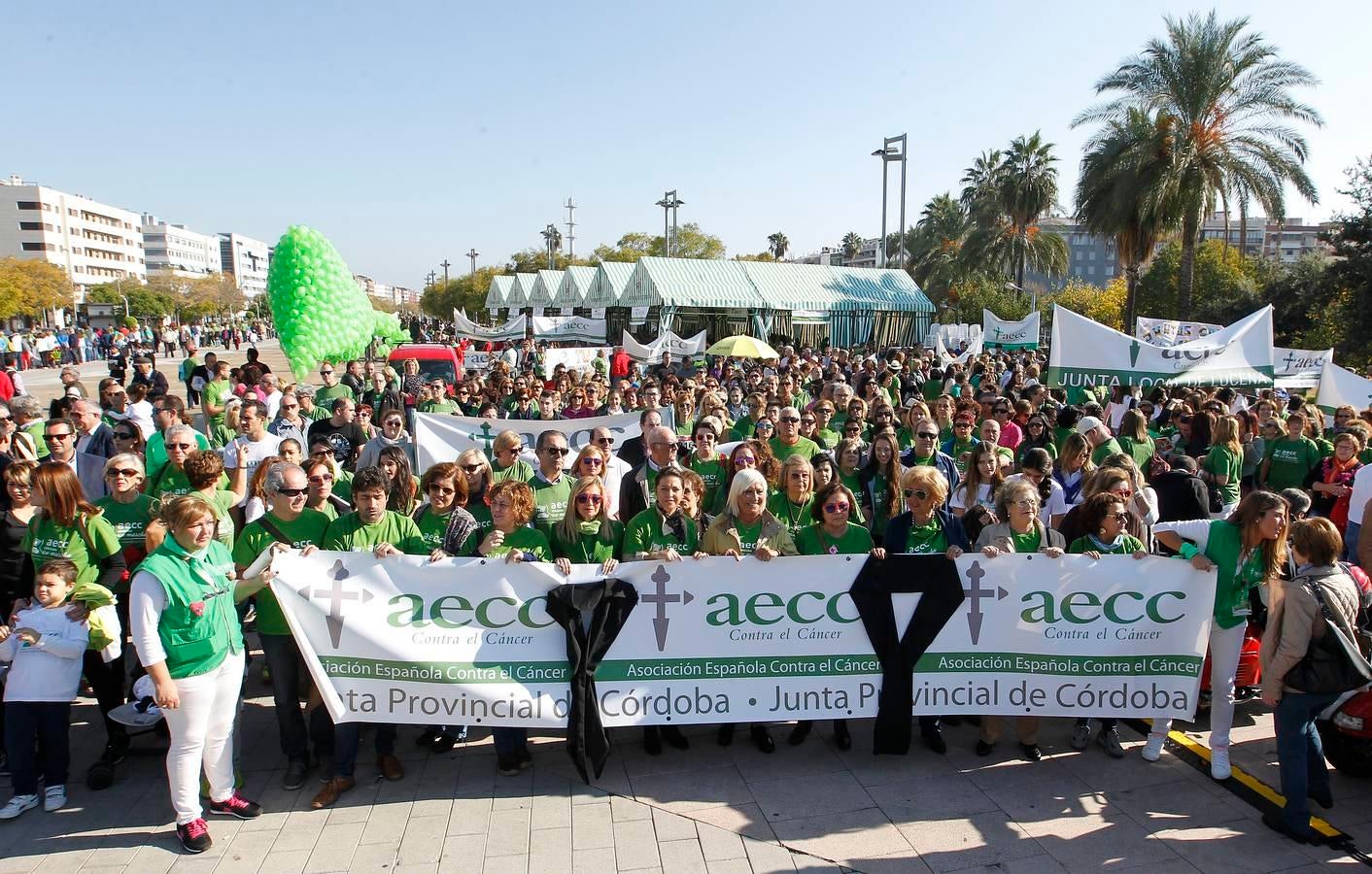 En imágenes, la masiva marcha contra el cáncer en Córdoba