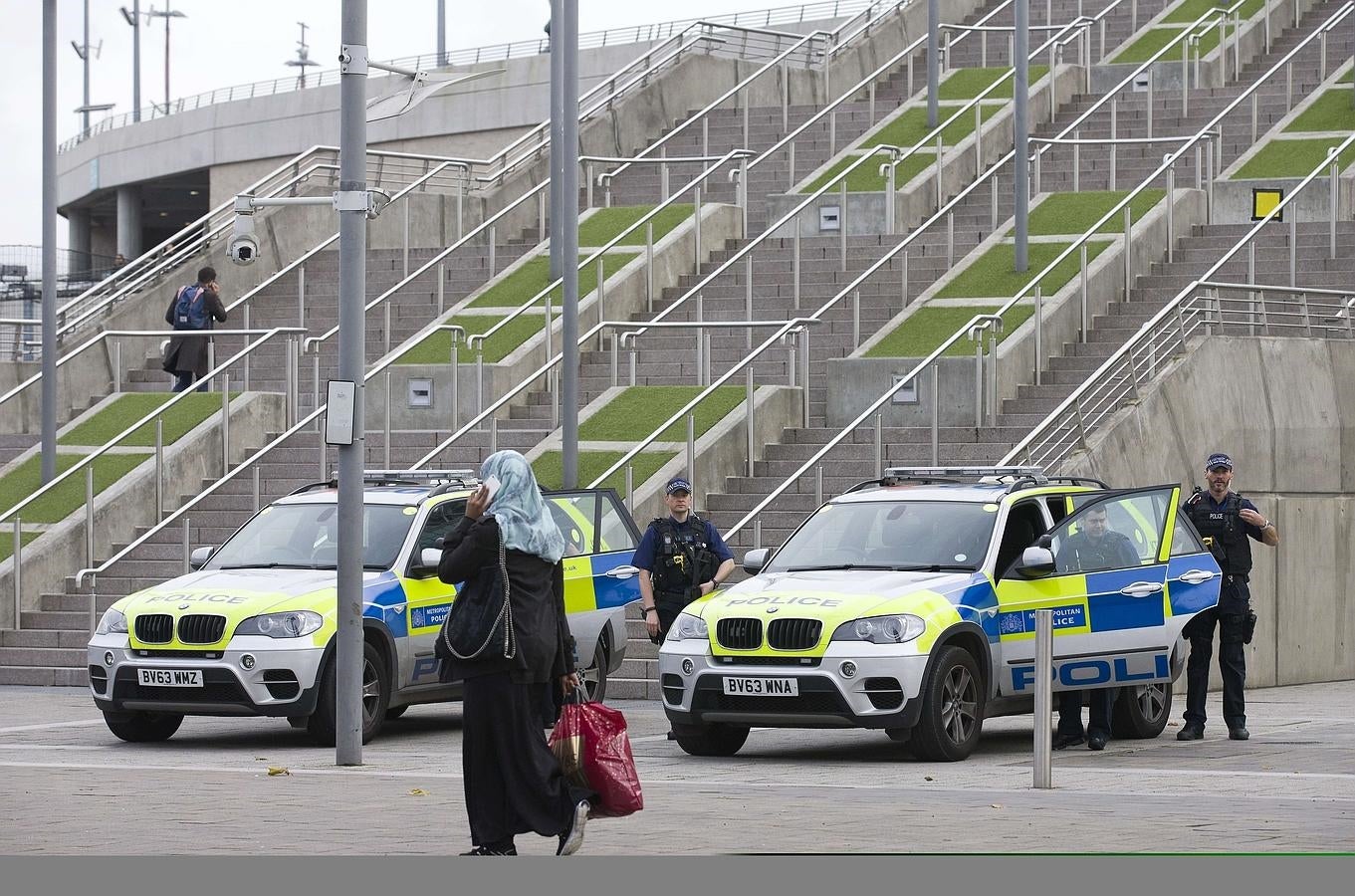 Alerta máxima en Wembley