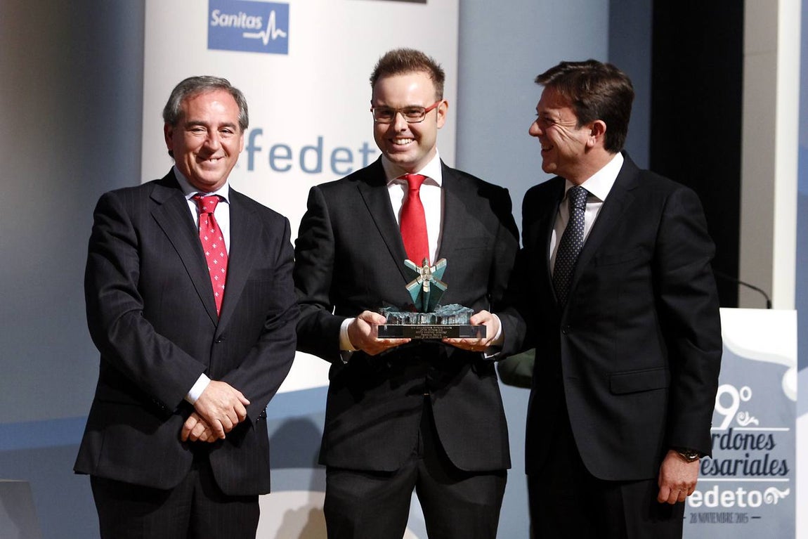 Premio al Joven Empresario, Benito Martinez Guerrero, de Equipaciones Guerrero. 