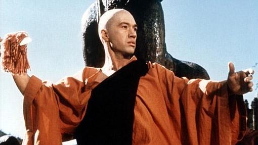 Un joven David Carradine en «Kung Fu»