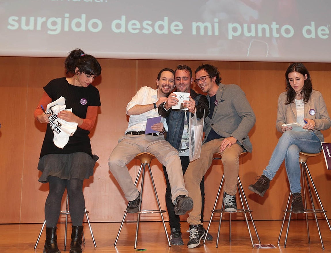 Mitin de Podemos en el Palacio de Congresos de Cádiz