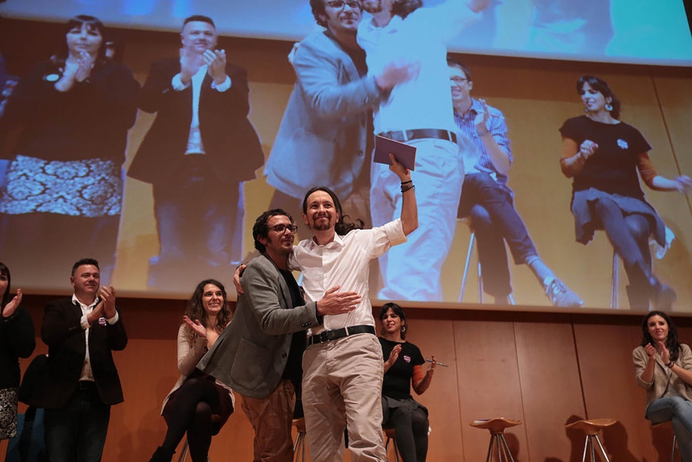 Mitin de Podemos en el Palacio de Congresos de Cádiz