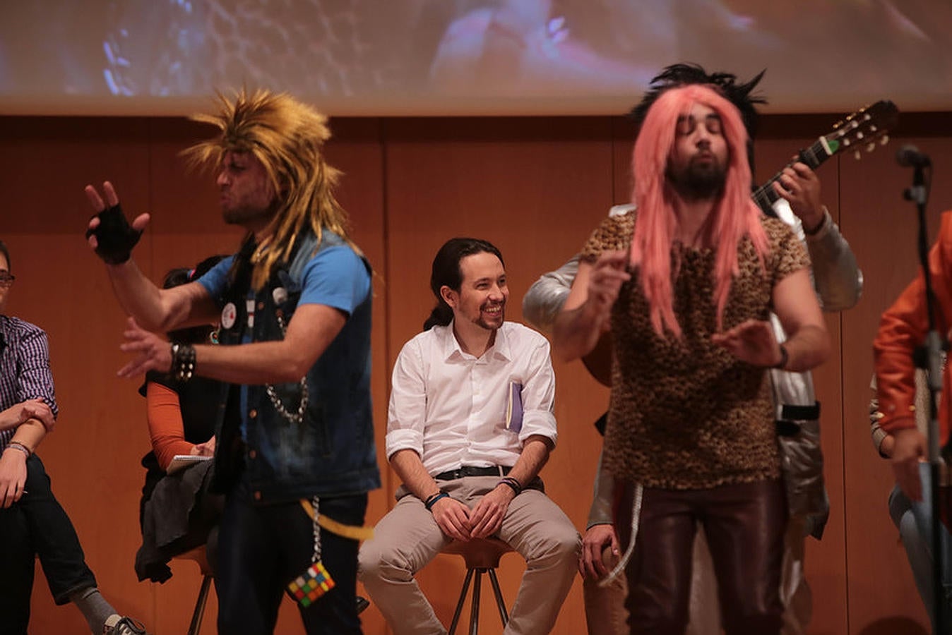 Mitin de Podemos en el Palacio de Congresos de Cádiz