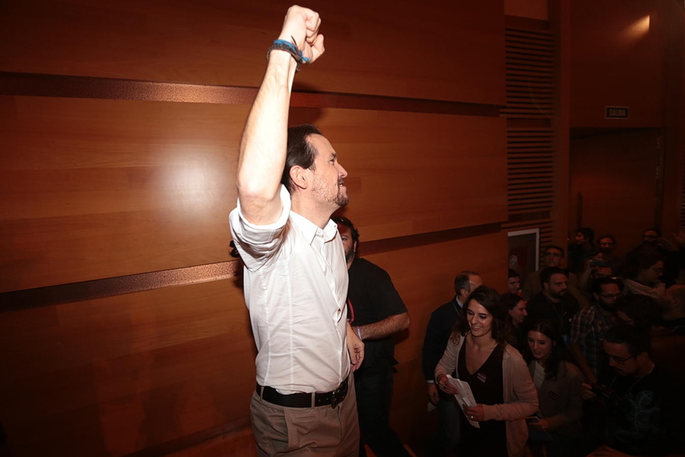 Mitin de Podemos en el Palacio de Congresos de Cádiz