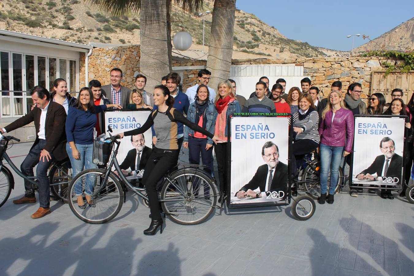 La vicesecretaria de Estudios y Programas del PP, Andrea Levy, en un acto de Nuevas Generaciones en Alicante. 