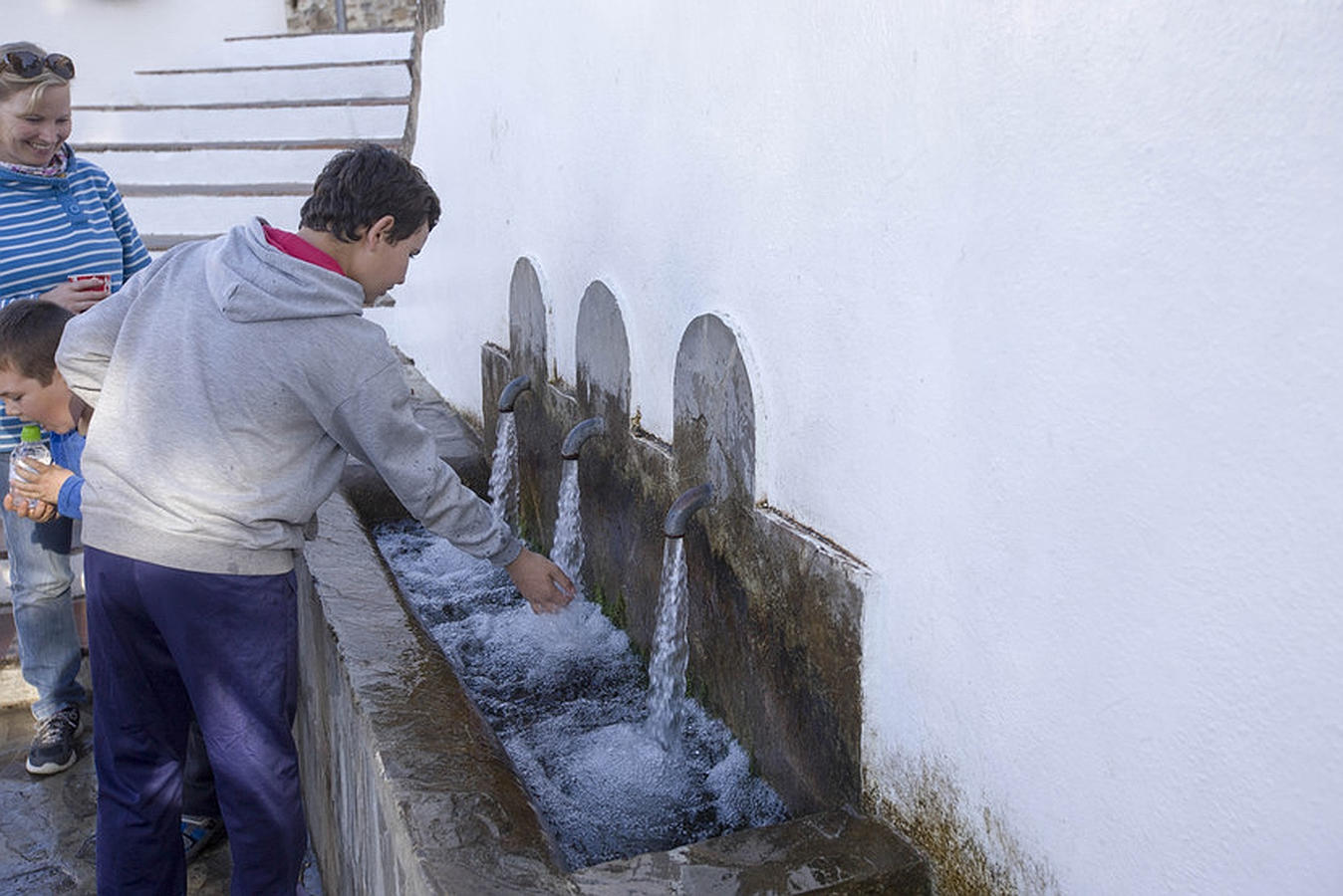 Así se vive el puente en la Sierra