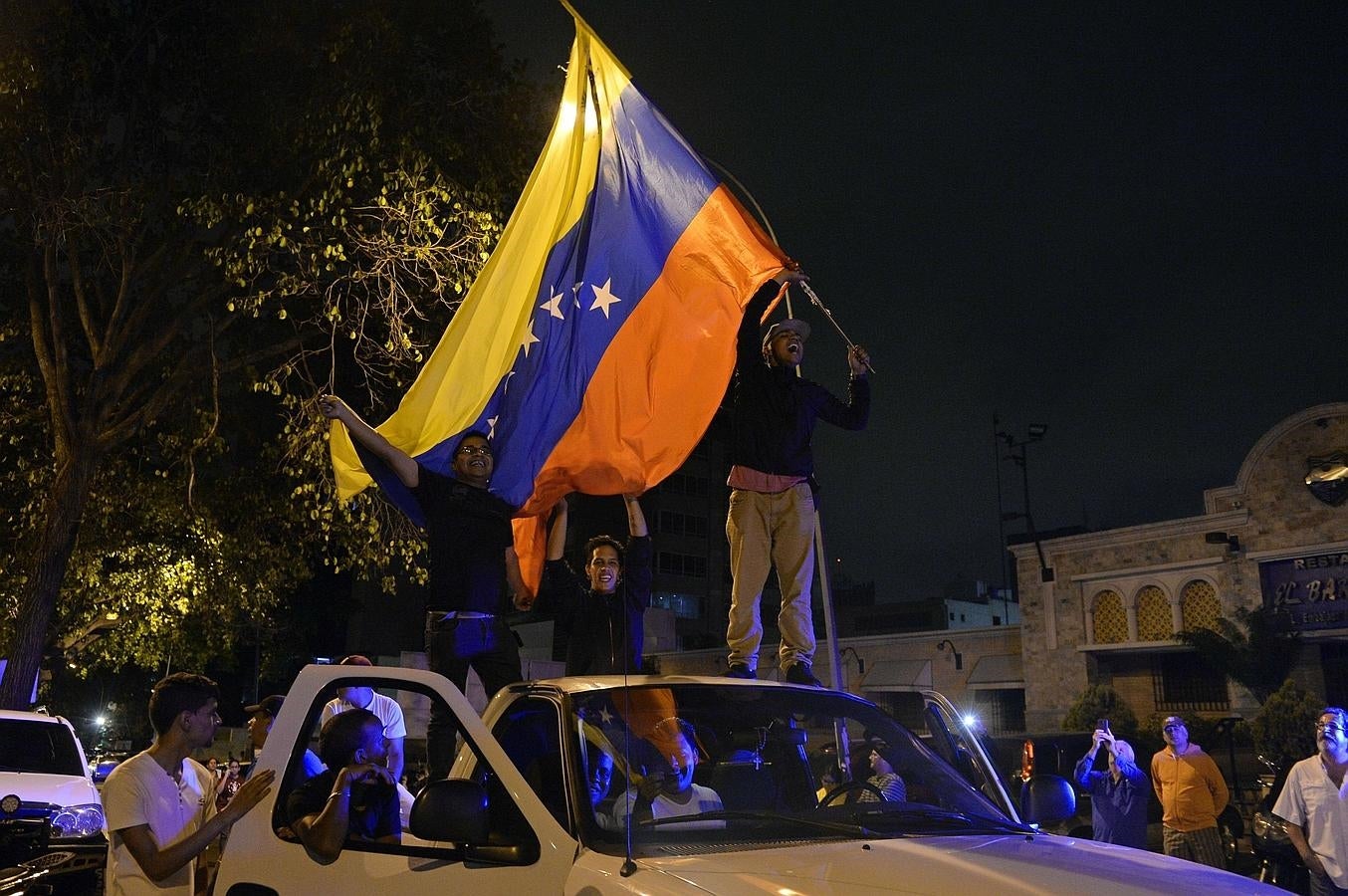 Las mejores imágenes de la histórica derrota del chavismo