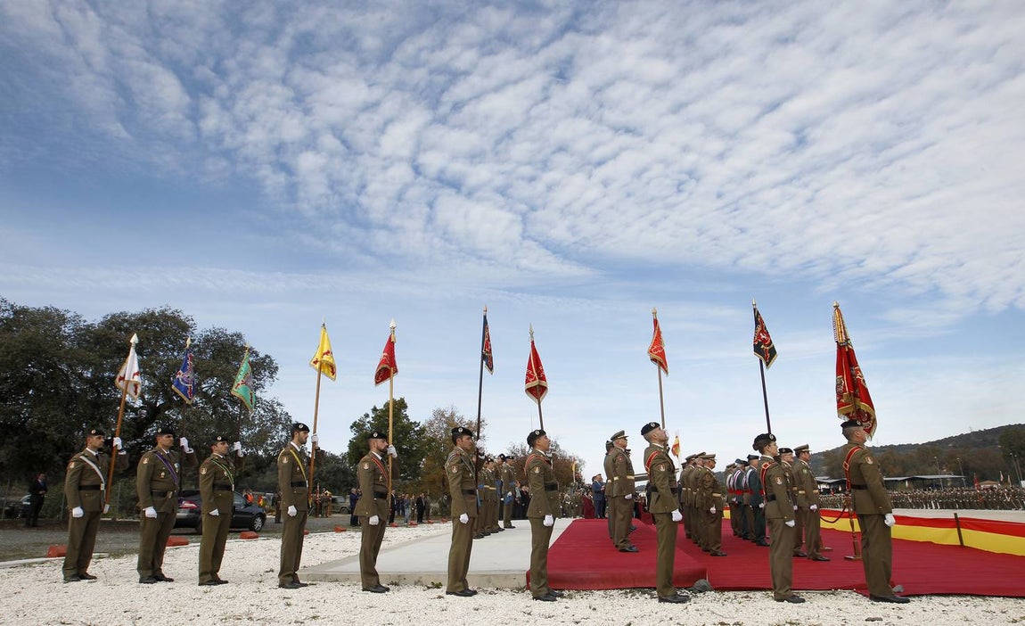 El desfile militar de la Brimz X por la Inmaculada, en imágenes