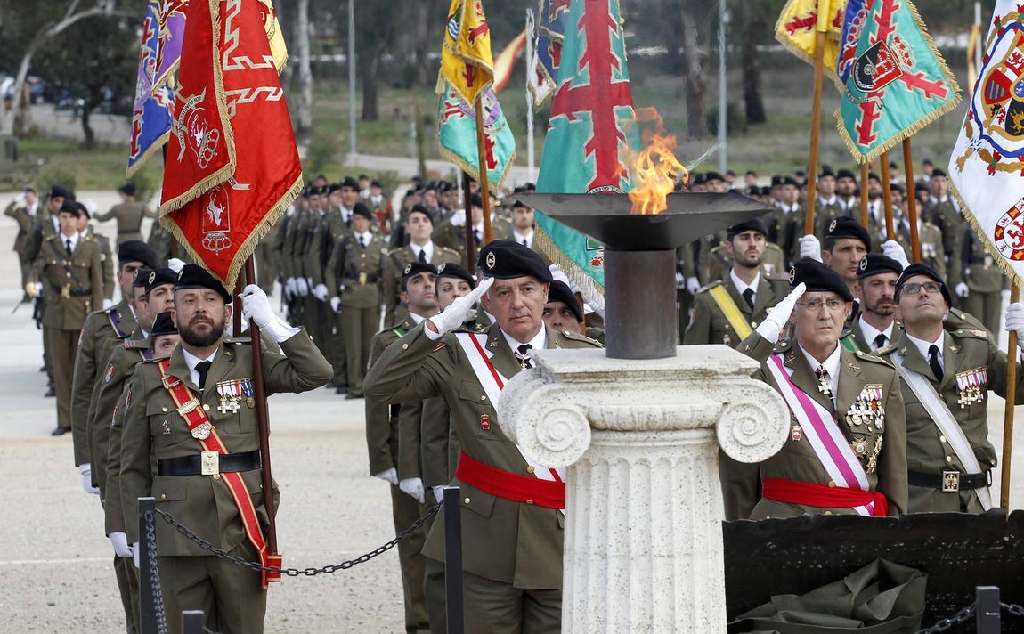 El desfile militar de la Brimz X por la Inmaculada, en imágenes