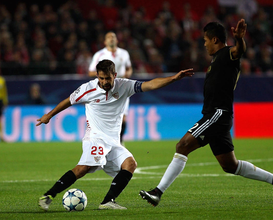 La victoria del Sevilla FC ante la Juventus, en imágenes