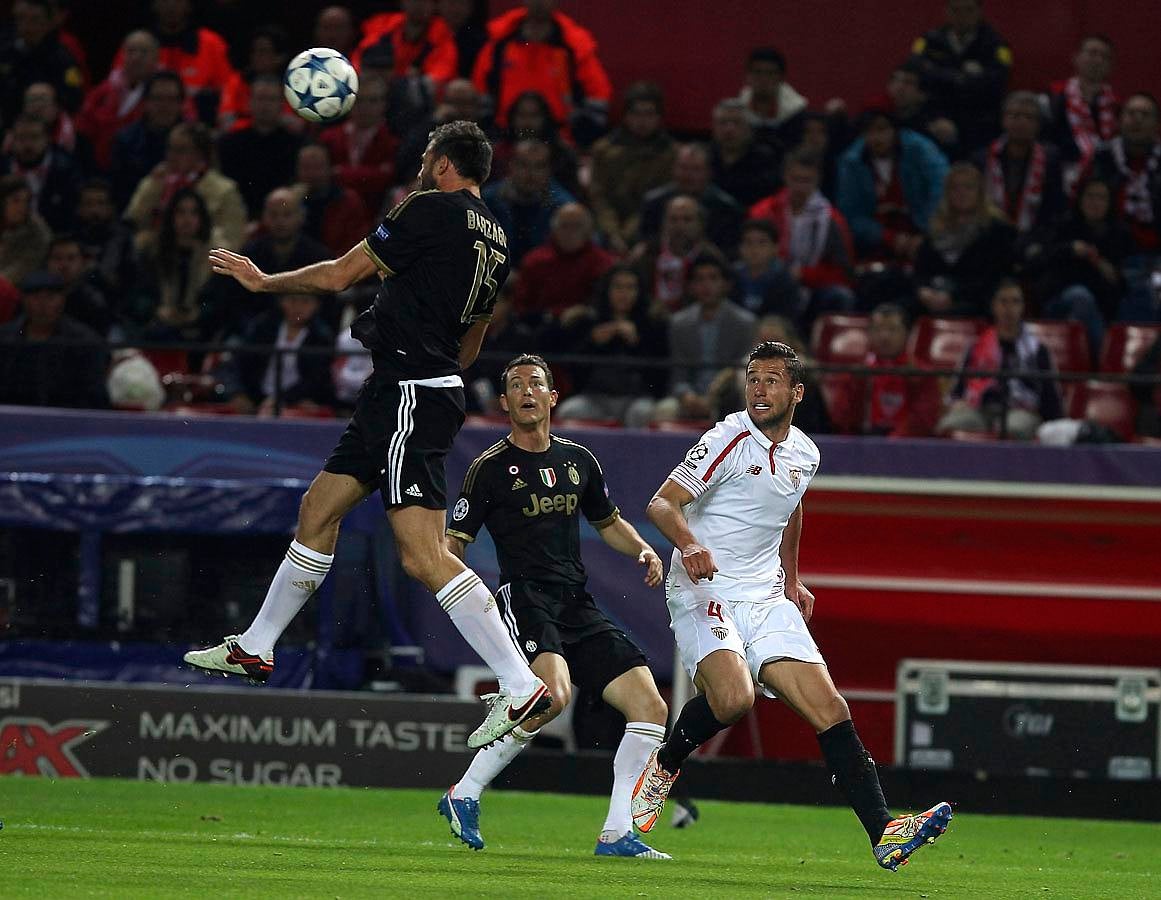 La victoria del Sevilla FC ante la Juventus, en imágenes