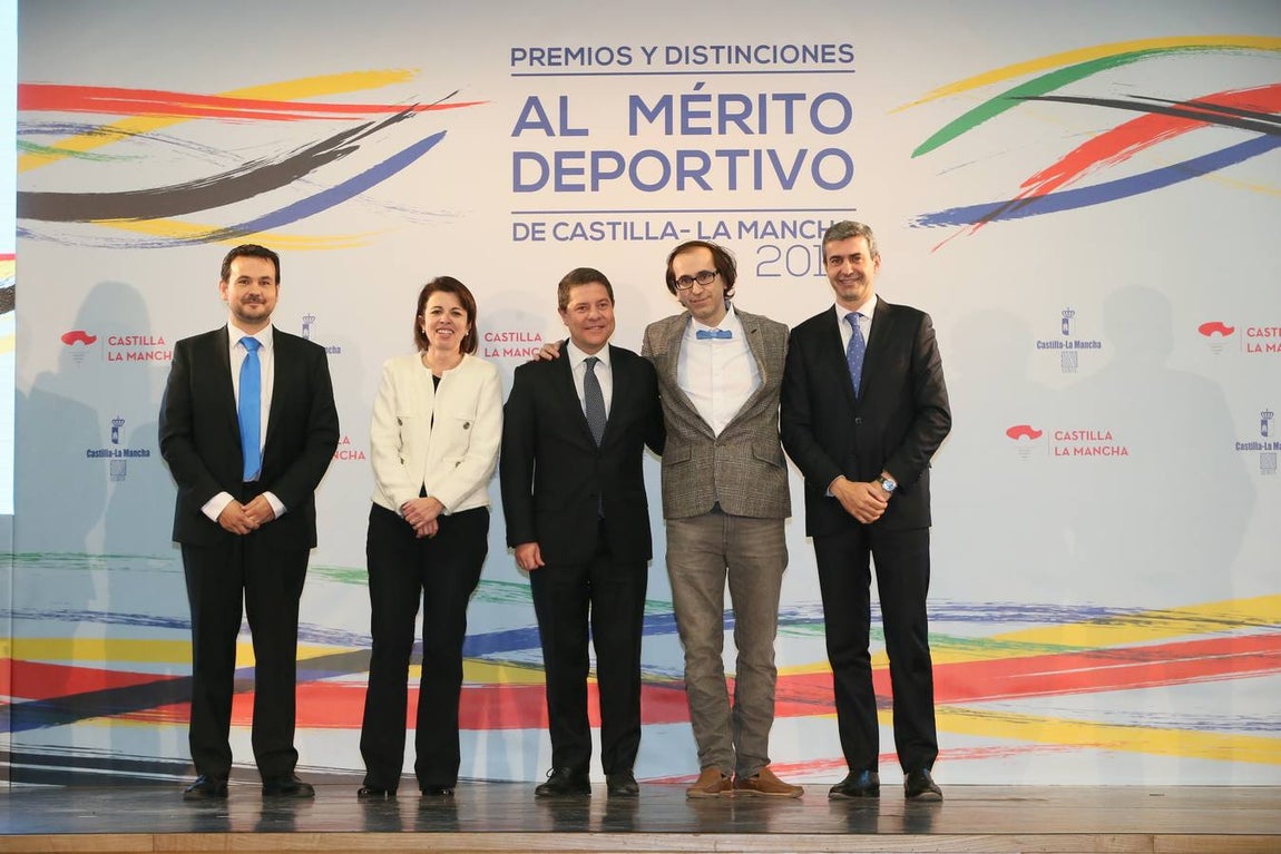 Acto de entrega de los Premios al Mérito Deportivo en Castilla-La Mancha