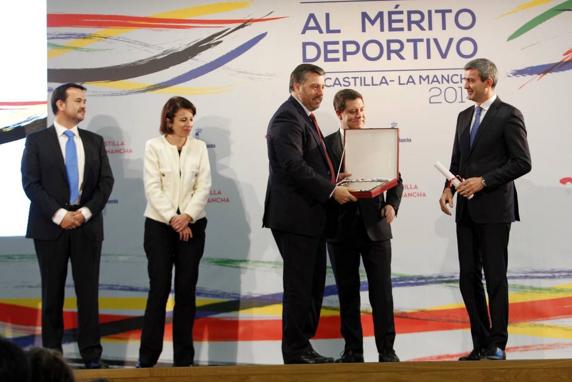 Acto de entrega de los Premios al Mérito Deportivo en Castilla-La Mancha