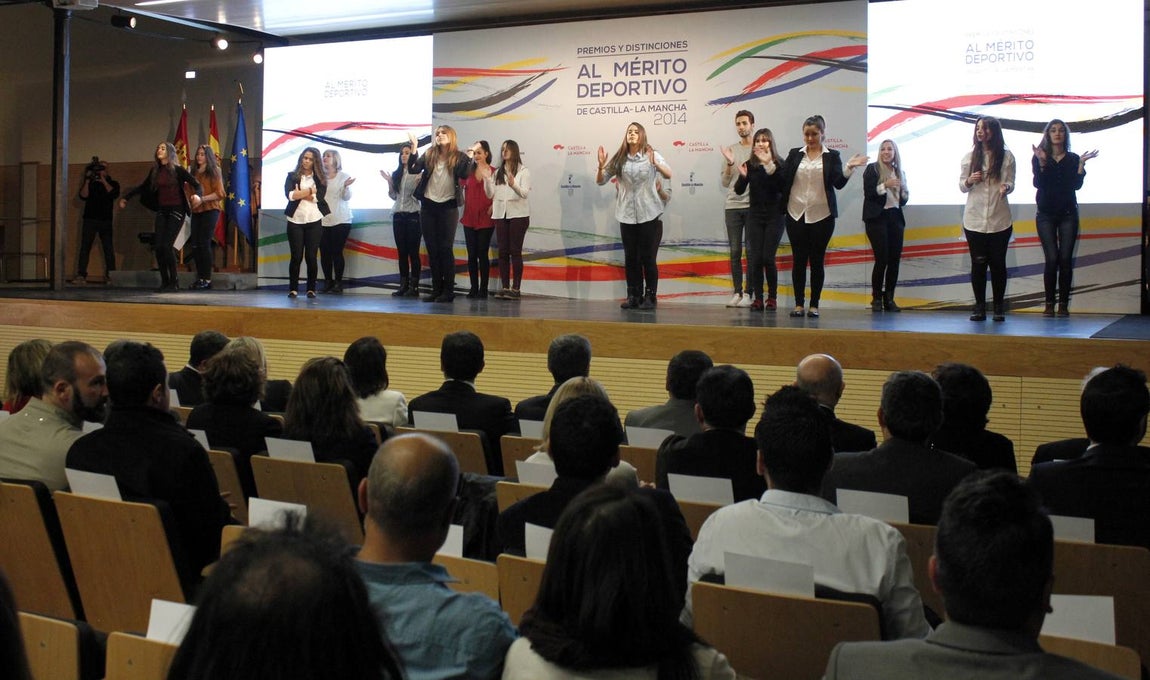 Acto de entrega de los Premios al Mérito Deportivo en Castilla-La Mancha