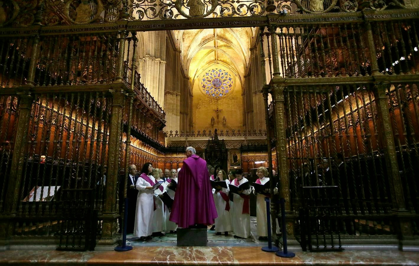 Misa de la apertura del Año de la Misericordia en la Catedral de Sevilla