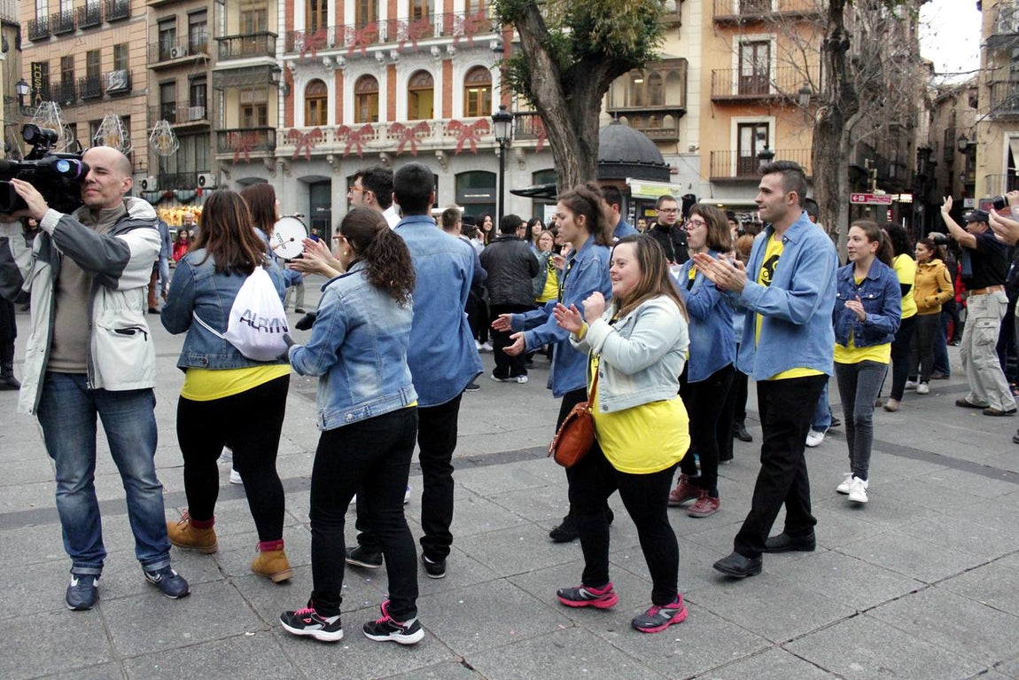 El «FlashMob» del Movimiento Diversitas, en imágenes