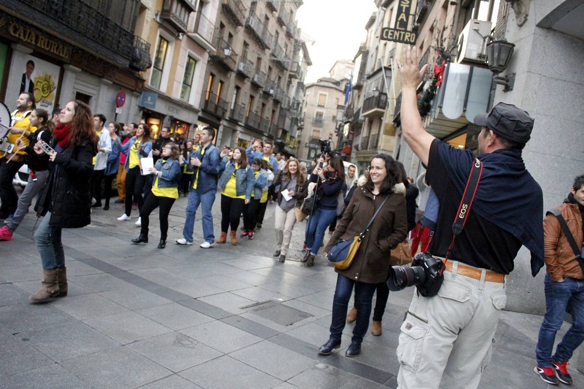 El «FlashMob» del Movimiento Diversitas, en imágenes