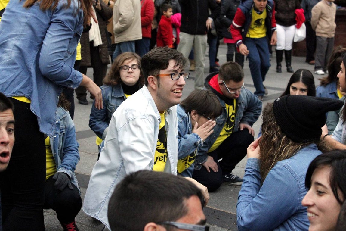 El «FlashMob» del Movimiento Diversitas, en imágenes